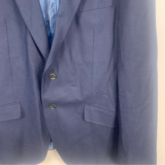 Tailorbyrd Collection Lanificio Filarte Super 110’s Wool Blazer Jacket - Picture 7 of 13